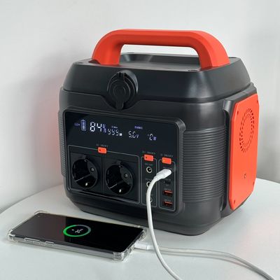288wh Multifunctionele zonne-energiecentrale met 576wh nominale capaciteit en 600W opladen