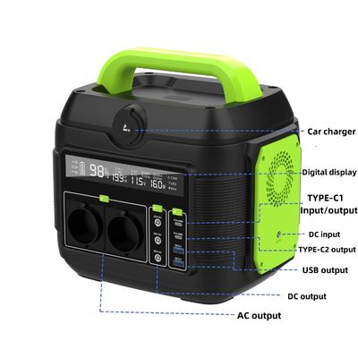 6kg 600W draagbare zonne-energie generator 50Hz 60Hz 600 Watt zonne-energie generator