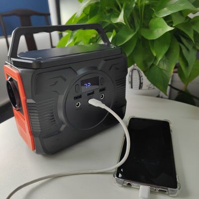 Draagbare zonne-energiegenerator van 200 W met USB1/USB2 Export en nominale capaciteit van 173 wh