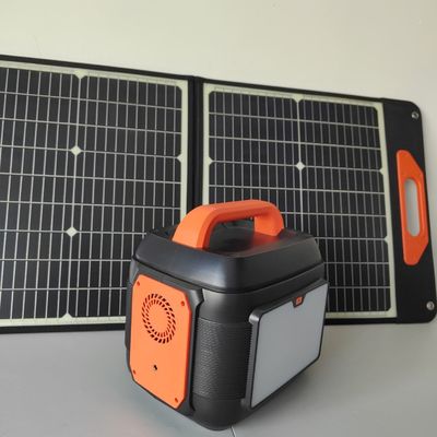Draagbare zonne-energiegenerator 576wh/14.4V/40ah voor Noord-Amerika Outdoor Family Camping Trip