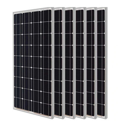 Onderhoudsvrij zonnepanel van 25 jaar 100W 280W monokristallijn silicium fotovoltaïsche module met aluminiumframe