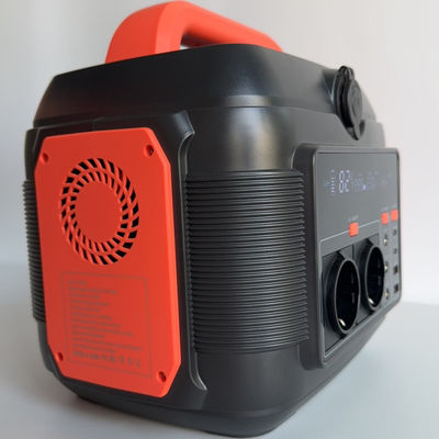 Reizen Draagbare elektriciteitscentrale 600W Lithium Energieopslag Stroomvoorziening 6kg Sinusoidale golf