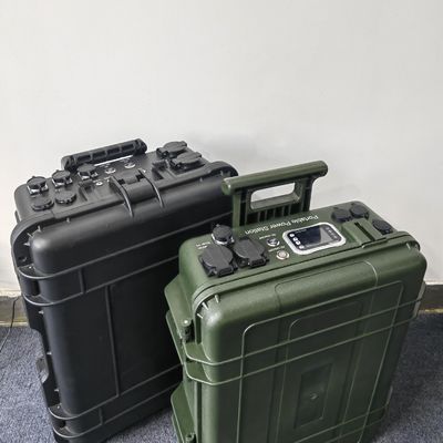 Draagbare mobiele zonne-energiegenerator met groot vermogen 6048Wh