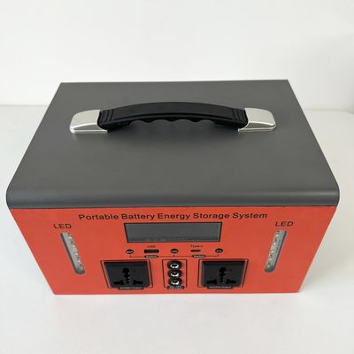500W draagbare mobiele elektriciteitscentrale lithium ijzerfosfaat batterij camping zonne-generator
