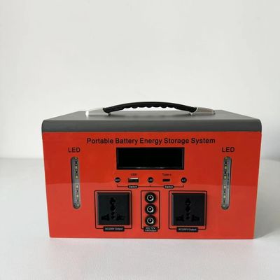 500W draagbare mobiele elektriciteitscentrale lithium ijzerfosfaat batterij camping zonne-generator