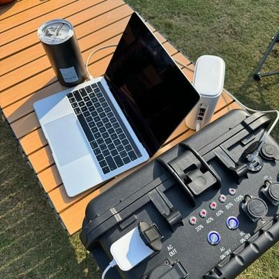 300W5000W Grote batterij Draagbare mobiele zonne-energiecentrale voor afgelegen gebieden