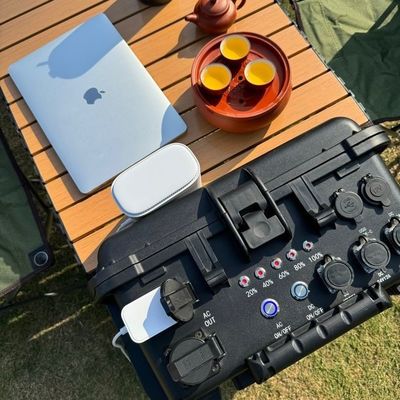 LiFePO4 5000W Power Bank Draagbaar station met 6-7 uur oplaadtijd Zonne-energiegeneratoren