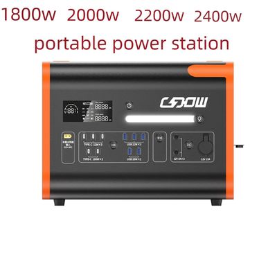 2200W noodreserveringsuitgang Spanningsschommelingsbereik -5%-5% Energieopslagstation