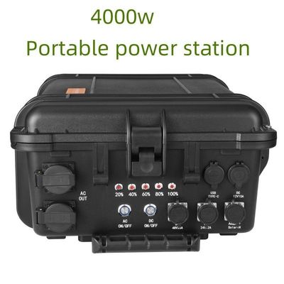 LiFePO4 220V 4000W multifunctionele mobiele elektriciteitscentrale voor noodgevallen