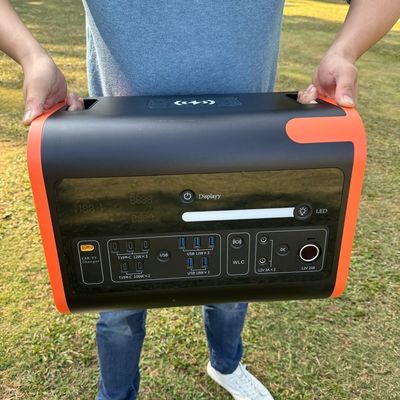 2000W 2200W zonne-energie mobiele energiegenerator draagbare elektriciteitscentrale voor buitenwerk
