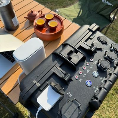 Outdoor motorgenerator LT-50 voor visserij zelfrijdend reizen stapelbare voedingsbron