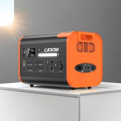 Home noodgevallen en buiten camping Power Bank Generator 2200W met AC/DC-omvormer