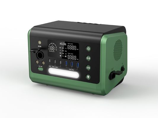 600W draagbare zonne-energiegenerator voor camping draadloos opladen AC/230 Output Power Station