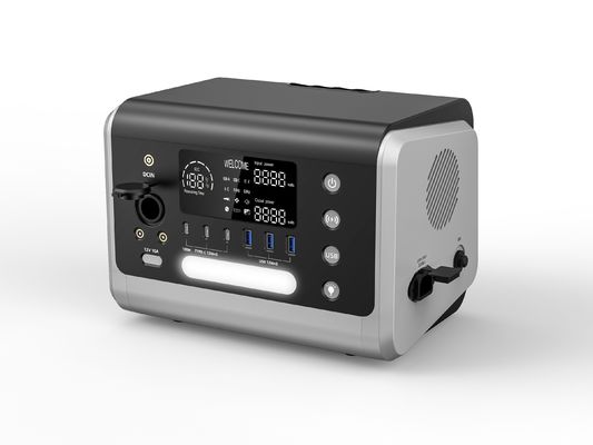 600W draagbare zonne-energiegenerator voor camping draadloos opladen AC/230 Output Power Station
