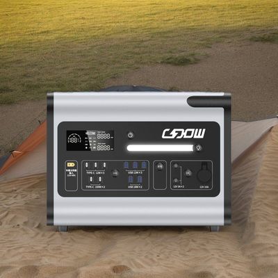 Outdoor/Camping/Home LiFePO4 batterijcentrale met draadloos opladen en wisselstroomuitgang