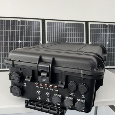 6-7 uur oplaadtijd LiFePO4 batterij voor camping CPAP Auto RV zonne-generator 4000W