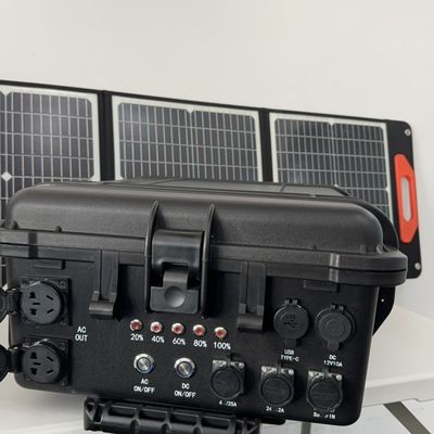 15A Max AC Output LT-40 Oplaadbare zonne-energiecentrale voor huishoudelijke noodgevallen en golfkarren