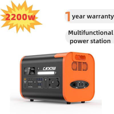 OEM AC-uitgangsspanning 100V-120V/220V-240V Home Outdoor Solar Generator voor kamperen
