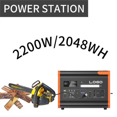 1500W draagbare mobiele generator Zonnecentrale Snel opladen Ononderbroken stroomvoorziening