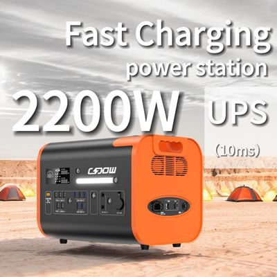 Draagbare oplader 2000W Auto opladen Draagbare elektriciteitscentrale voor laptop en camping