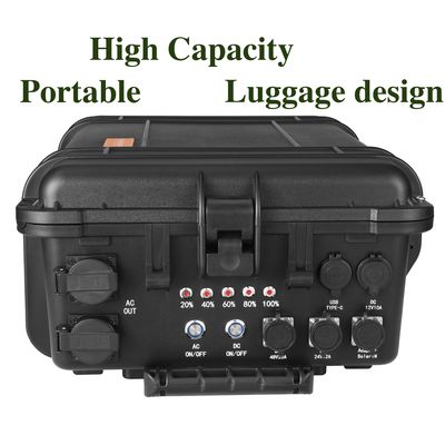 Pakket Bruto Gewicht 54.000kg 5000W Pure Sinus Wave Generator voor thuis en kamperen