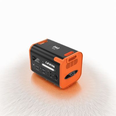 Beveiligingsbeveiliging BMS-beveiliging 600W/2000W/2200W Draagbare elektriciteitscentrale voor camping/camper