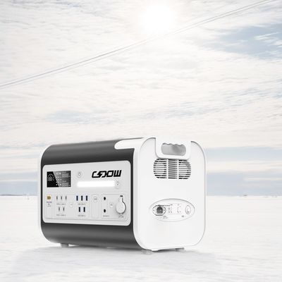 Beveiligingsbeveiliging BMS-beveiliging 600W/2000W/2200W Draagbare elektriciteitscentrale voor camping/camper