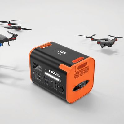Mobiele oplader USB-oplaadbaar zonne-energiesysteem voor camping/thuis/buitenactiviteiten