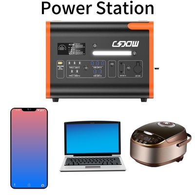 2000W 3000 Cycle Life Solar Generator voor Outdoor Mobile Power in Oost Azië