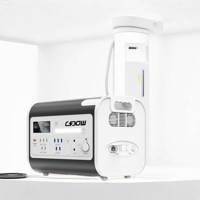 Oplaadbare zonne-energiegenerator 12.2000W LiFePO4-batterij voor camping/thuis/noodsituatie USB