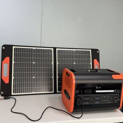 USB-type-C/AC/DC-uitgang Draagbare zonne-energiecentrale voor camping/auto noodoplader