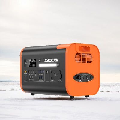 LiFePO4-batterij 2200W Draagbare energieopslag Stroomvoorziening met snel opladen