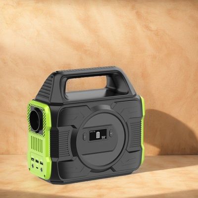 110/220V AC oplaadbare draagbare elektriciteitscentrale met LCD-scherm en lithiumbatterie 300W