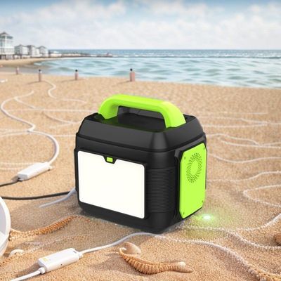 576wh Zonne-invoer Draagbare elektriciteitscentrale 600W Outdoor Camping USB C-type DC AC-uitgang