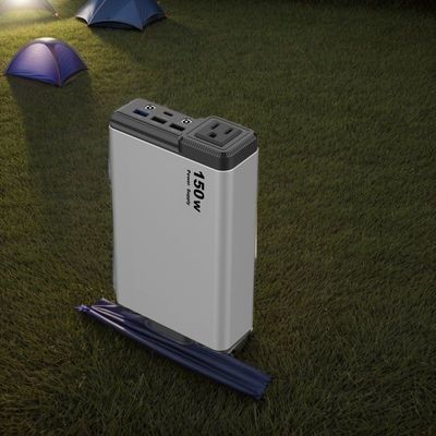 Herbruikbare 150W AC-sluiting Gematigde golf back-up batterijvoorziening Draagbare elektriciteitscentrale
