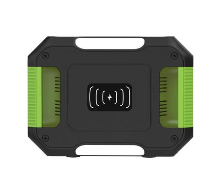 1200W AC Output 230V Draagbare elektriciteitscentrale met draadloze oplaadbare zonne-energiegenerator