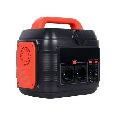 Aanpasbare kleur 600W/576wh Draagbare zonne-energiegenerator voor binnenshuis noodstations