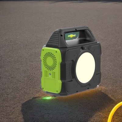 EU AC Socket oplaadbare mini-lithiumbatterijenerator 300W/600W voor thuis/buiten/camping/noodsituaties
