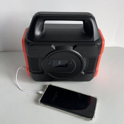 300W 288wh Multifunctionele Draagbare Batterij Zonnecentrale voor Kamperen Energieopslag Batterij Onthullen Vloeibare Kristallen Display