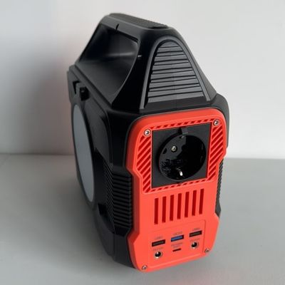 Buiten lithiumbatterijen Energieopslagbatterij 300W Draagbare elektriciteitscentrale met MPPT