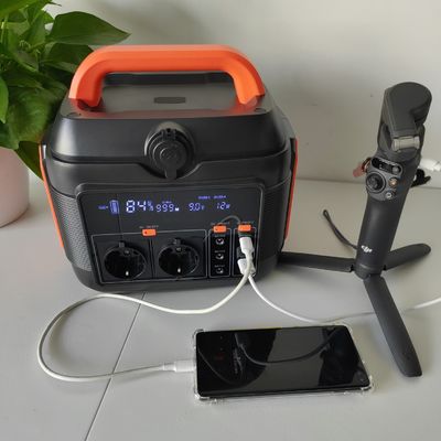 2024 Hot Mini 600W Solar Generator Draagbare Power Station met Liquid Crystal Display