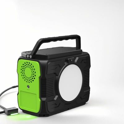 Draagbare elektriciteitscentrale 600W Bank energieopslag systeem Lithiumbatterij 110V/200W