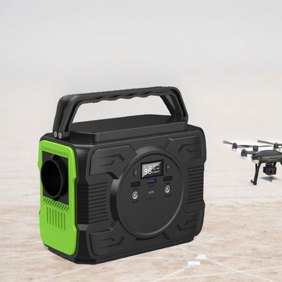 Draagbare elektriciteitscentrale 600W Bank energieopslag systeem Lithiumbatterij 110V/200W