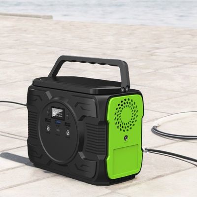 200W draagbare campingkrachtcentrale met lithiumbatterie en 12V/200-300A EC5-uitgang