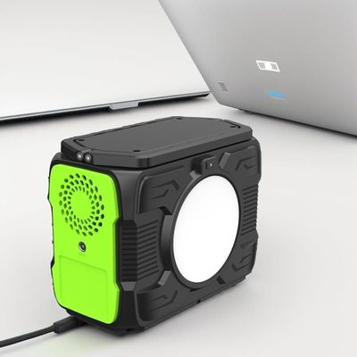 200W draagbare campingkrachtcentrale met lithiumbatterie en 12V/200-300A EC5-uitgang
