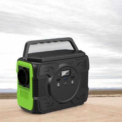 Draagbare campingcentrale 200W Lithium AC DC-uitgang Zonne-energiegenerator voor laptop