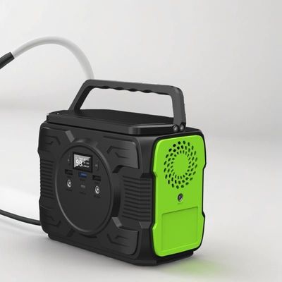 200W outdoor mobiele elektriciteitscentrale met capaciteit lithiumbatterij en zonne-oplader