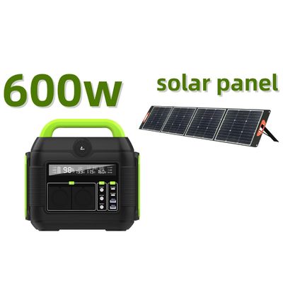 Draagbare zonne-energiegenerator met een grote capaciteit van 600W voor zorgeloze reizen in Zuid-Amerika