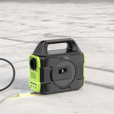 Draagbare mobiele noodgenerator voor buitenshuis met vloeibare kristallen scherm 300W/288wh