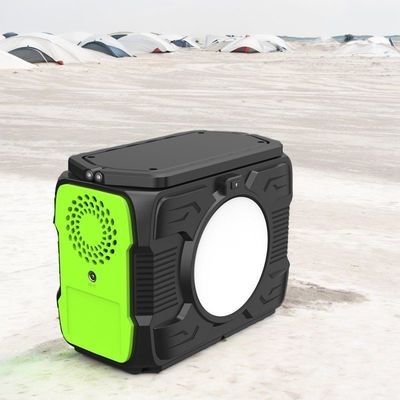 Draagbare zonne-energie-opslagcentrale op balkon met 200W AC-uitgang en USB-uitgang
